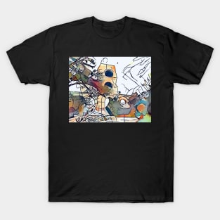 Kandinsky meets Arles, motif 1 T-Shirt